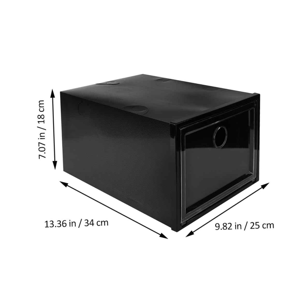 Alipis 6piezas Estuche para Zapatillas De Almacenamiento Plástico Transparente Diseño Simple y Práctico