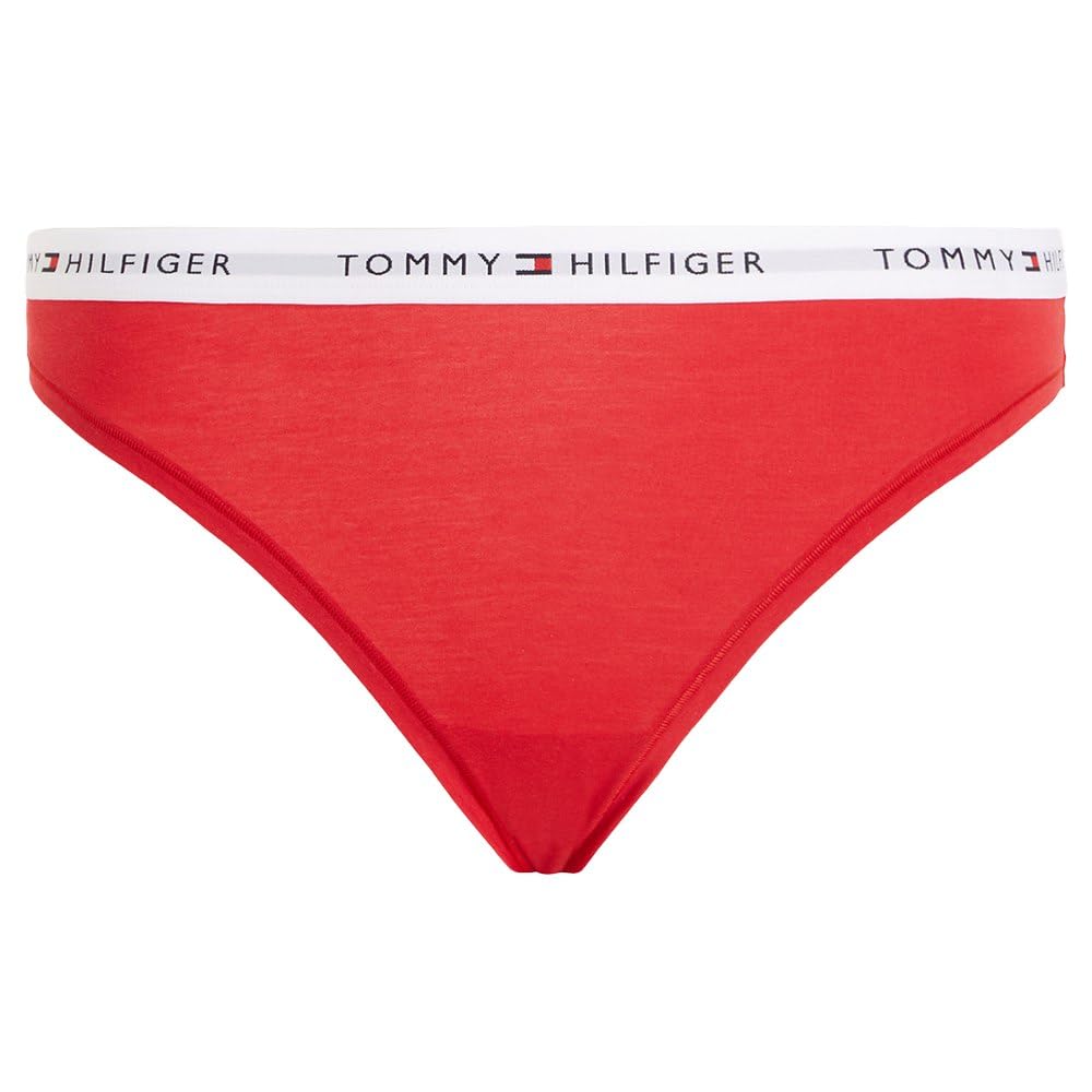 Tommy Hilfiger Women’s Thong, Red (Primary Red), XL