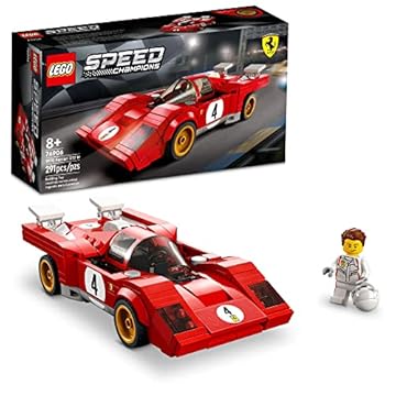 76906 LEGO® Speed Champions 1970 Ferrari 512 M; Kit de Construção (291 peças)