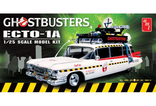 Round 2 Ghostbusters Ecto-1 1:25 Scale Model Kit