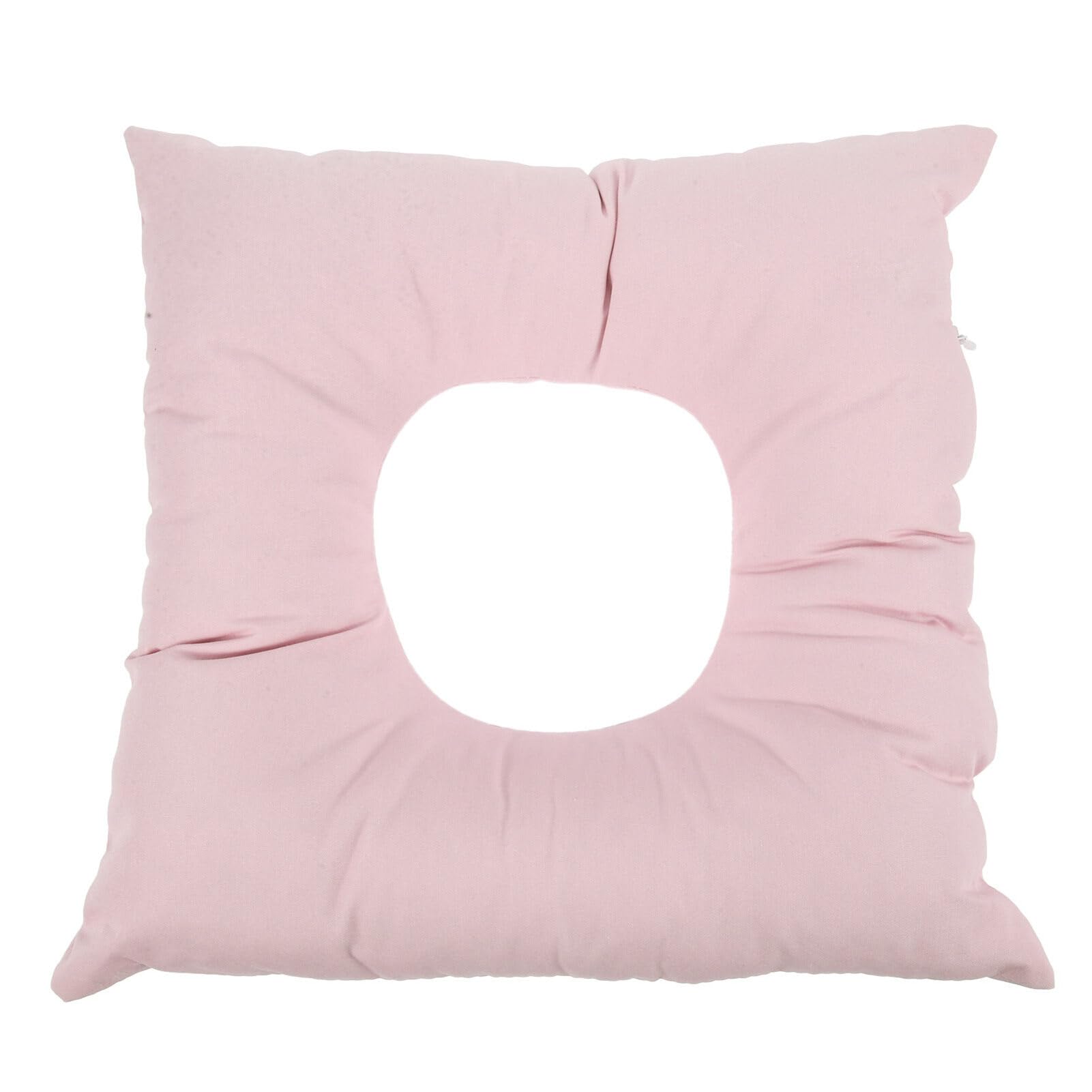 TOVINANNA Face Pillow, Soft Massage Face Relax Pillow Headrest Skin Care Relax Cushion Pad Facial Relax Head Cradle Cushion for Spa Beauty Salon Pink