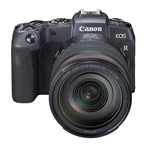 Image of Canon EOS RP Mirrorless Camera with RF 24-105mm F /4L is USM Lens, Black - 3380C012
