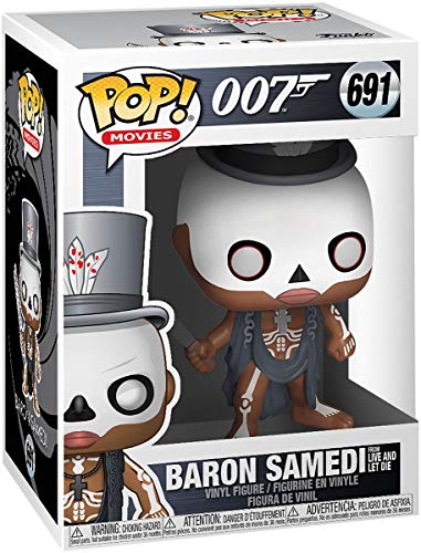 Funko POP! Vinyl: Movies: James Bond: Baron Samedi - Collectable Vinyl Figure For Display - Gift Idea - Official Merchandise - Toys For Kids & Adults - Movies Fans - Model Figure For Collectors