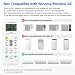 Universal Klimaanlage Fernbedienung K-1028E - Kompatibel mit LG, Gree, Midea, Toshiba, Haier, Daikin, Hitachi, Sharp, Samsung, Sanyo, Hisense und mehr - Ersatz A/C Controller