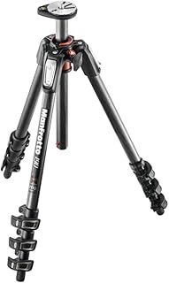 Manfrotto MT190CXPRO4 Carbon Fiber 4-Section Tripod,Black