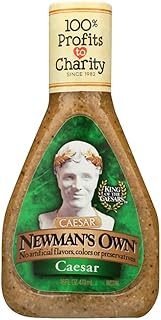 Newman's Own Salad Dressing Caesar, 16-Ounce (Pack of 3)