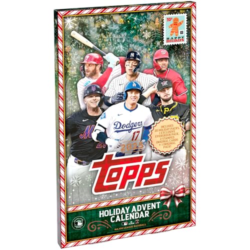 2025 Topps Holiday Baseball - Factory Sealed - Advent Calendar