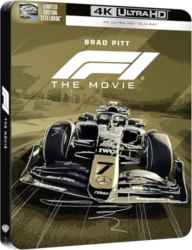 F1: The Movie (Limited Edition Steelbook) [4K UHD + Blu-ray] (UK Import)