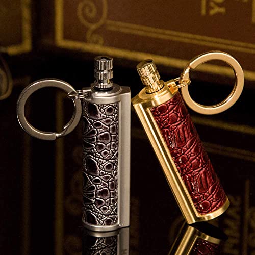 Image of BOLLAER New Match Metal Matchstick Gift Outdoor Fire Starter Waterpoof Survival Gear Hiking Match Lighter Fire Starter Keychain
