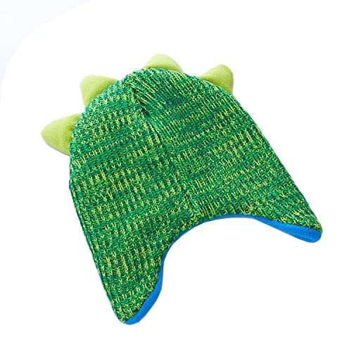 Newfancy Kids Toddler Winter Hat Earflap Knit Warm Beanie Fleece Lined Hat for Baby Boys Girls3