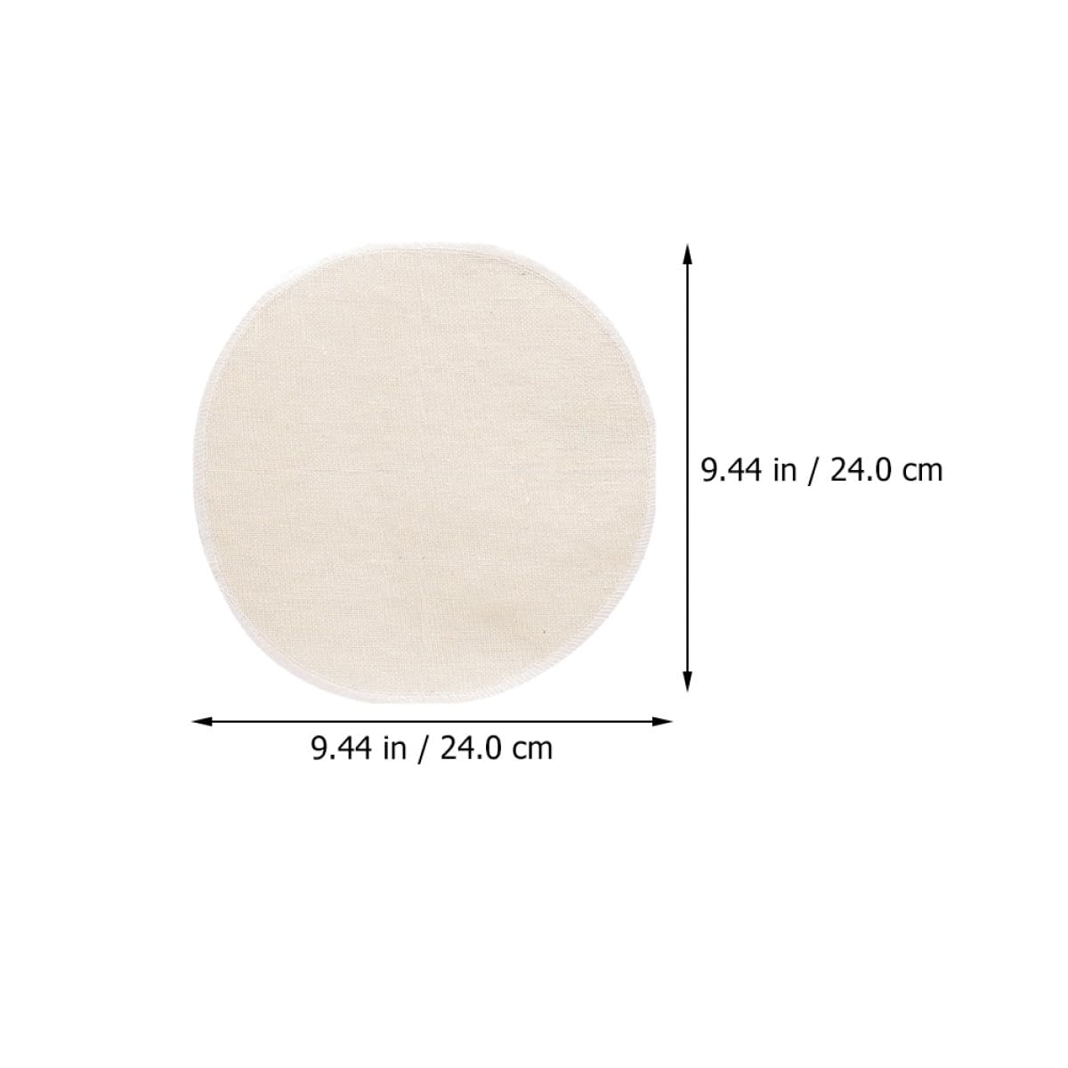 Paños para Vaporera 24 Cm Redondos de Algodón Antideslizantes, Resistente al Calor, Reutilizables, Ideales para Cocinar Dim Sum y Bollos al Vapor en Hogar, Pack de 30 Unidades