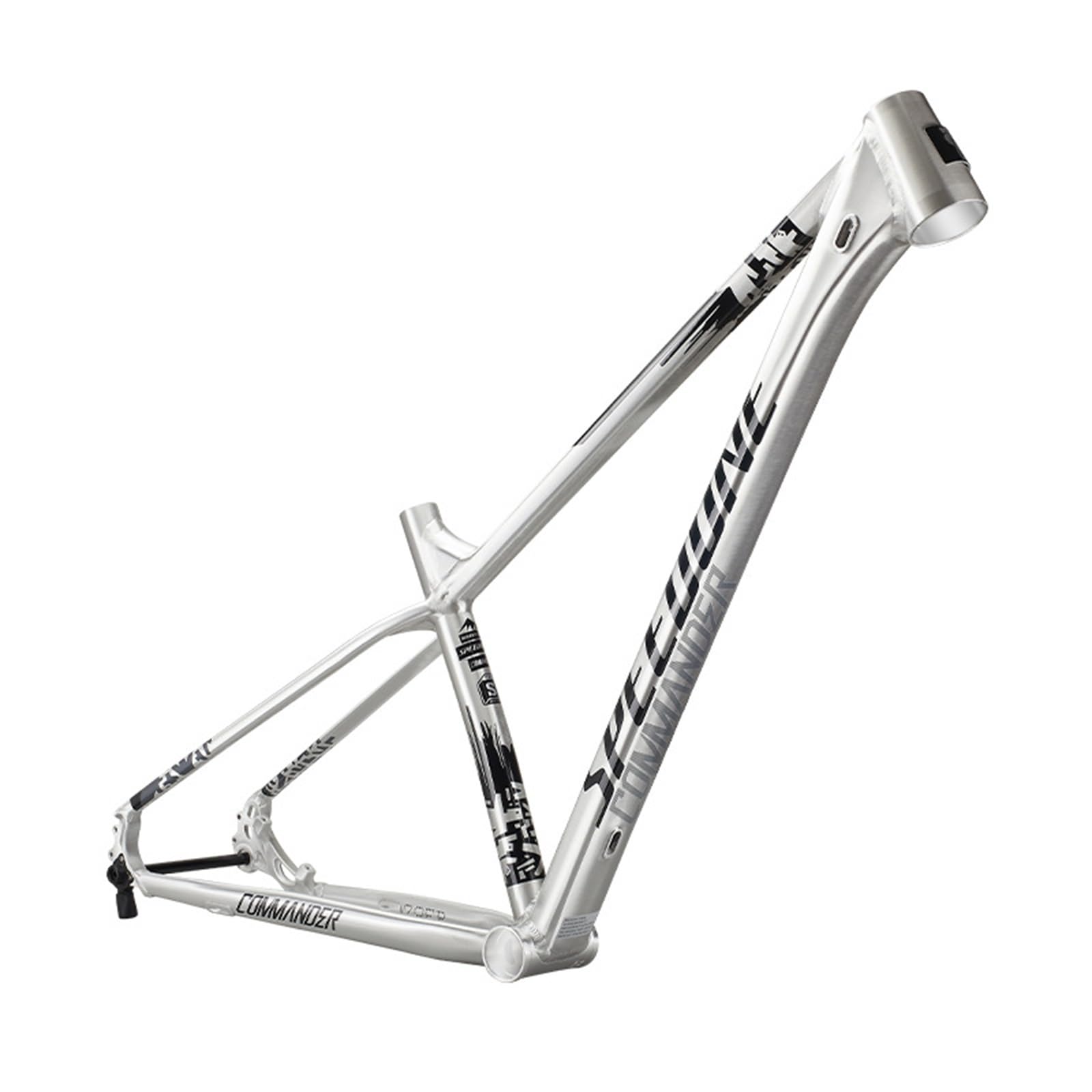 MirOdo 29er Mountain Bike Hardtail Frame Aluminum Alloy XC/AM Race Grade Cyclocross Frame Internal Routing Thru Axle 12 * 142mm Disc Brake BB92 Press-in (Color : Silver, Size : 29