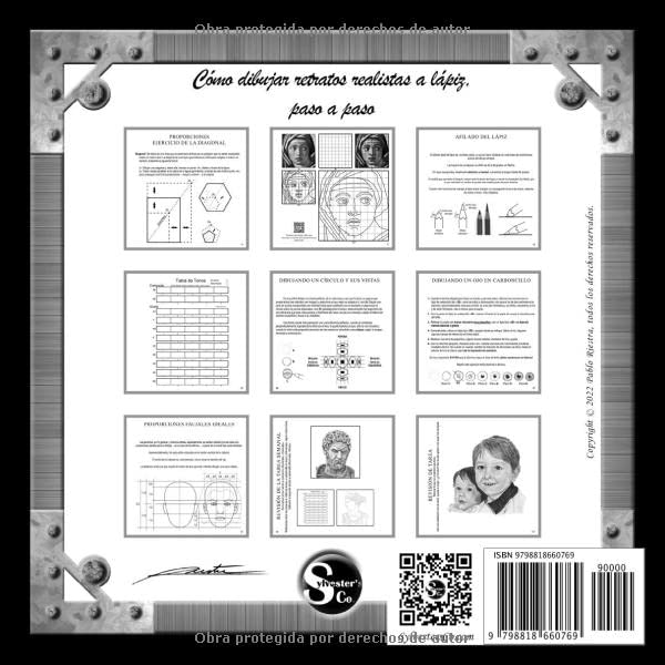 Vista 2 de Cómo dibujar retratos realistas a lápiz, paso a paso (Spanish Edition)