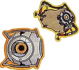Crowded Coop A Portal Pack 2 Patches thermocollants Space Core & POTaDOS