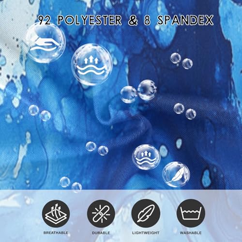 CaTaKu Girls One Piece Swimsuits Ink Splash Liquid Toddler Bathing Suit for Girls Kids Swimwear 3-10Y3