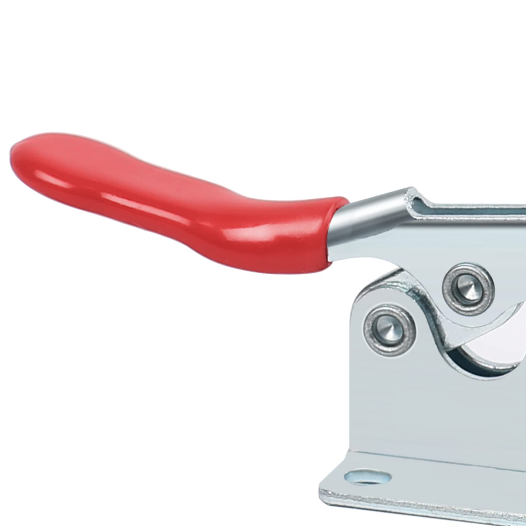 10 Stück GH-201-B Kniehebelspanner, Horizontaler Schnellspanner, Verstellbare Schnellspanner für Maschinenbedienung, Holzbearbeitung, Schweißen, Elektronikmontage (90KG/200Lbs Fassungsvermögen)