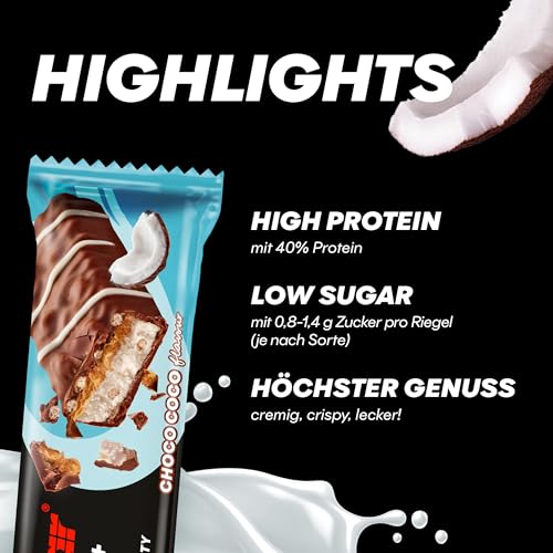 Powerbar 40% Protein + Crisp Bar (12x40g) Choco Coco - Riegel - Protein Riegel – Ansicht 4