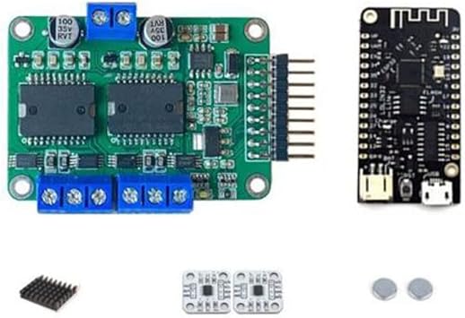 RUNAAJA DC FOC Driver Board 3.0 Include ESP32 12-24V Open Source Current Loop w/esp32 Simple FOC Controller