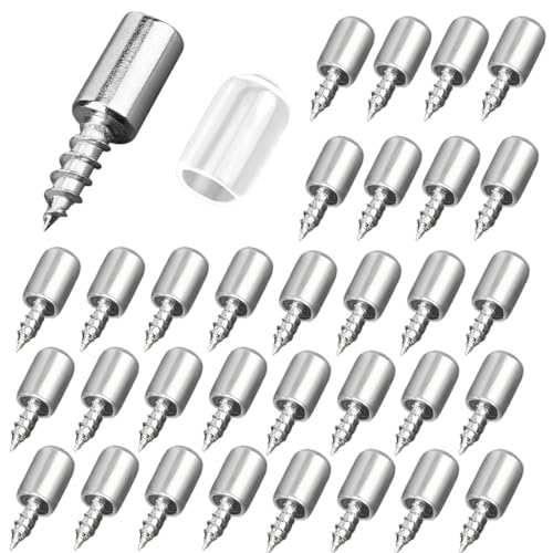 JEYORZY 32 Stück Regalbodenträger,Einlegeboden Halter mit Gummischutz,Regalbrett Halterung,Einlegeboden Halter für Schrank,Kleiderschrank,Möbel,Bücherregal