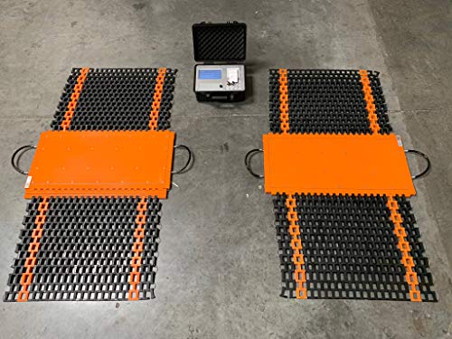 Báscula portátil para camiones 80,000 lb con impresora miniatura 1