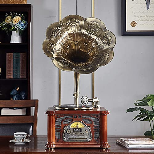 YAMMY Tourne-Disque rétro, phonographe Chinois phonographe rétro Vinyle Tourne-Disque à l’ancienne Salon Classique… - Les Beatles, Paul McCartney, John Lennon, RIngo Starr, George Harrison YAMMY Tourne-Disque rétro, phonographe Chinois phonographe rétro Vinyle Tourne-Disque à l'ancienne Salon Classique… – Image 3