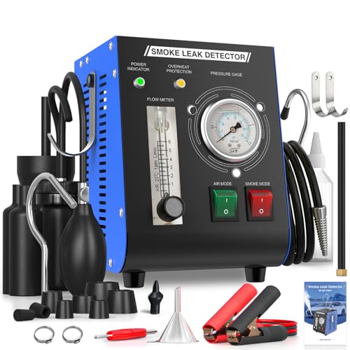Aoteda Automotive Smoke Machine, 12V DC Upgrade Leak Detector...