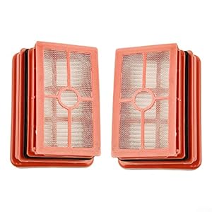 4 Stück für Vileda-JetClean Staubsauger, waschbares Ersatz-Filterelement