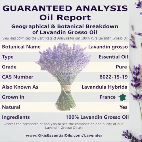 Aceite Esencial de Lavanda Kiki's 4 Fl Oz miniatura 4