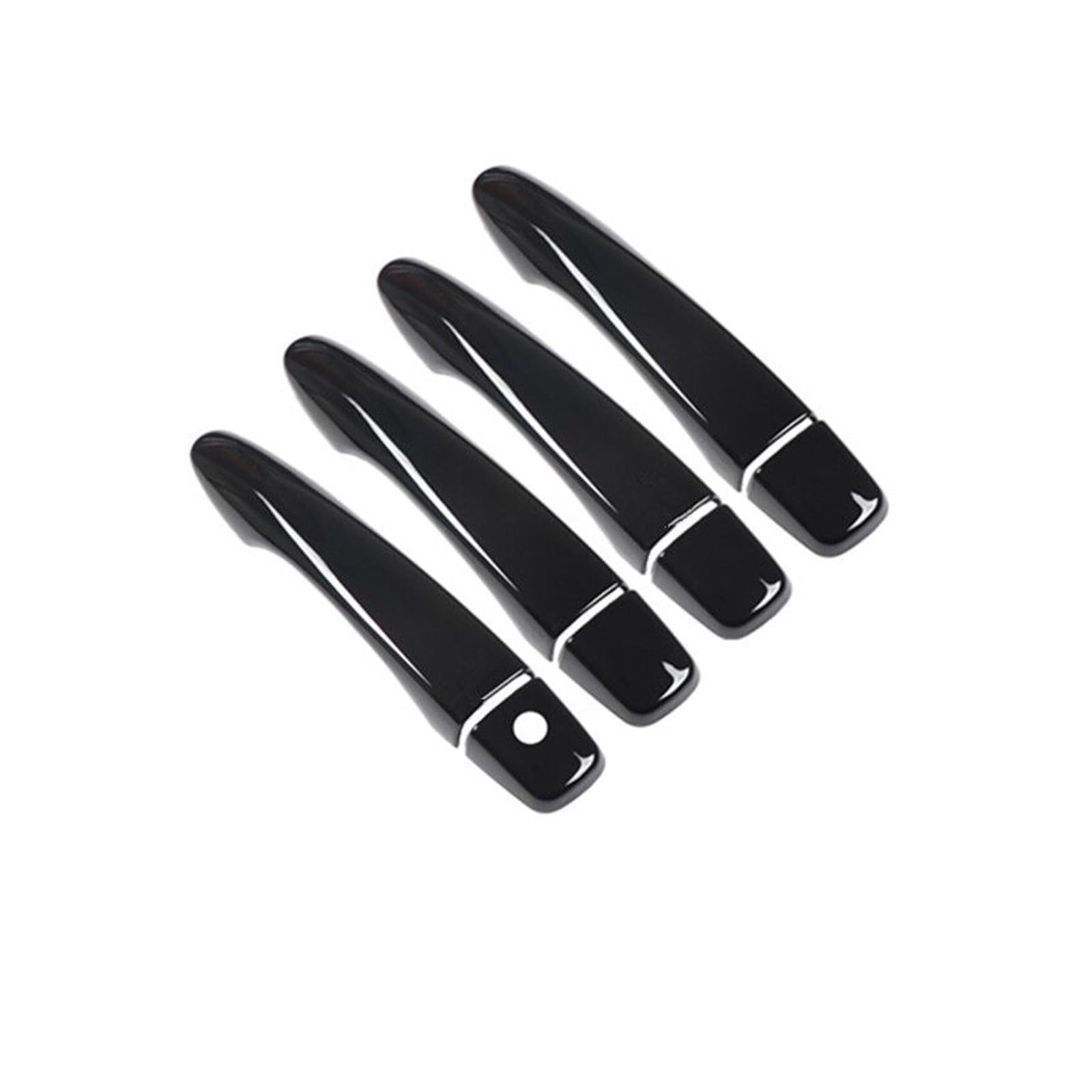 Drezzo Car Exterior Door Handle for Nissan for Navara NP300 for Frontier D23 2015-2020 Car Door Handle Cover Trim Sticker(No Button 1)