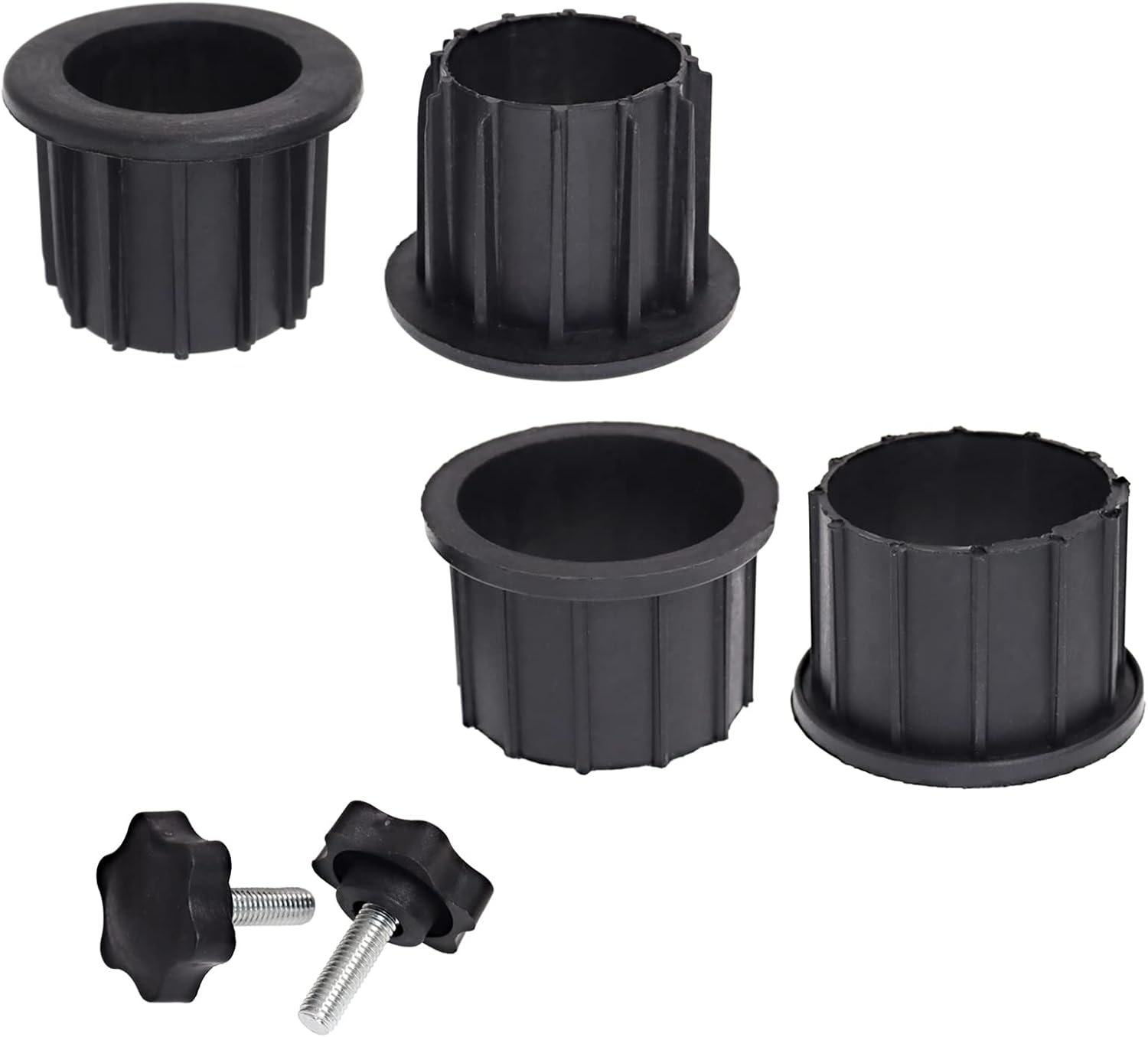 DGQ Patio Umbrella Base Stand Hole Ring Plug Cover 6 Pcs
