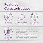 Webber Naturals Supplément de fer doux 28 mg, forme de fer hautement biodisponible, 150 gélules, amical pour l'estomac, non constipant, aide à prévenir l'anémie ferriprive