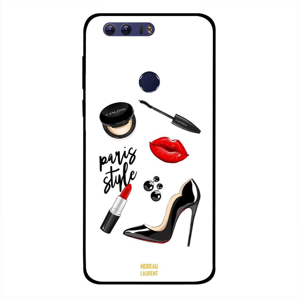 Honor 8 Case Cover Paris Style Makeup, Moreau Laurent Premium Phone Covers & Cases Design