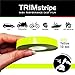 4R Quattroerre.it 10502 Trim Stripes Adhesive Strips for Cars, Neon Yellow, 10 mm x 10 mt