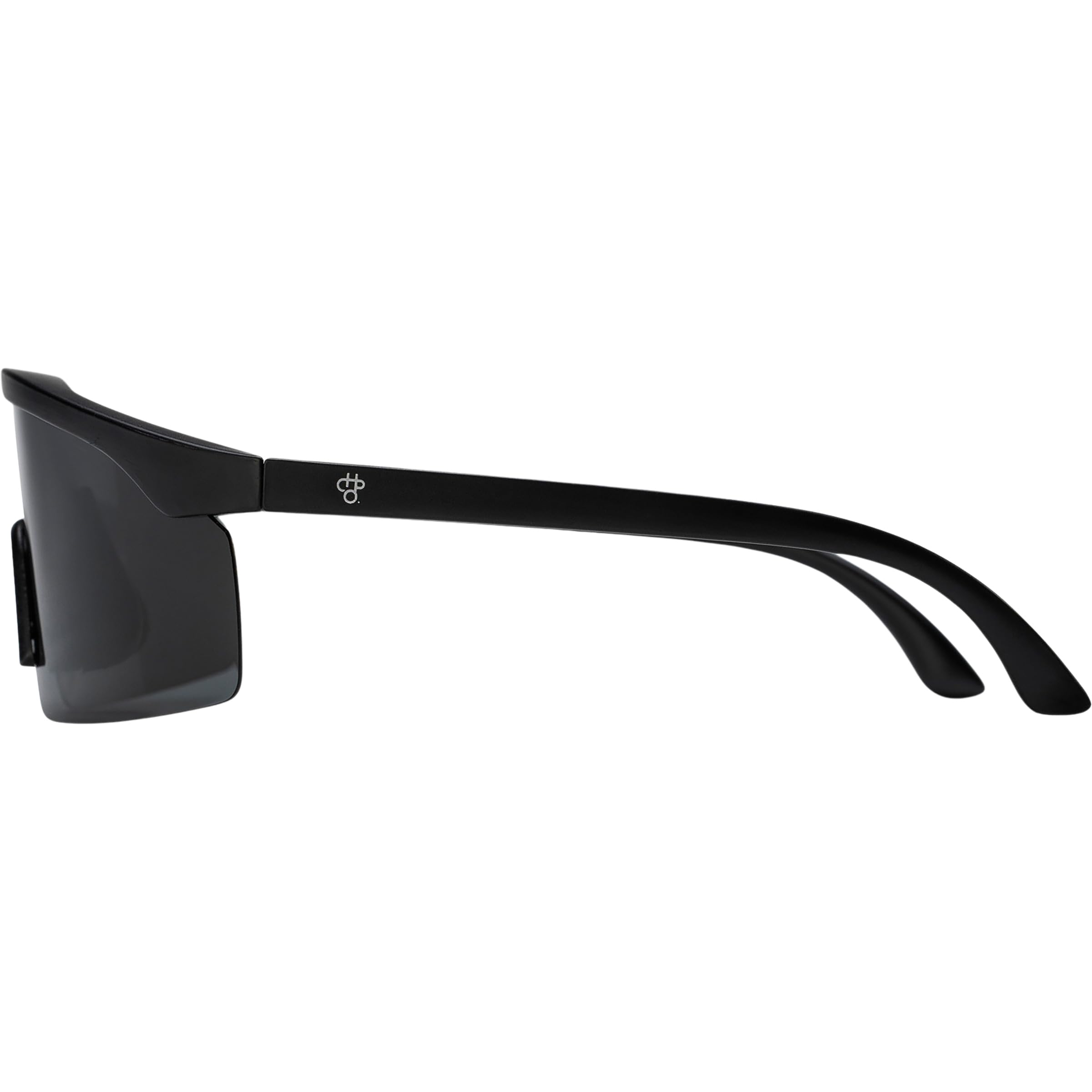 CHPO Unisex Lelle Polarized okulary sportowe, czarno-czarne, kat. 3, S