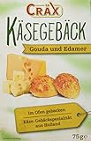 Aus Holland Cräx Käsegebäck mit echtem Gouda und Edamer 75 g (1 x 75 g)