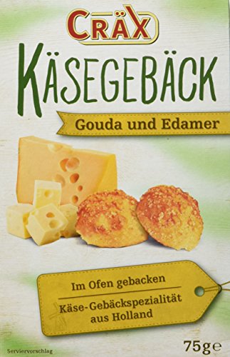 Cräx Käsegebäck mit echtem Gouda und Edamer 75 g (1 x 75 g) Cover
