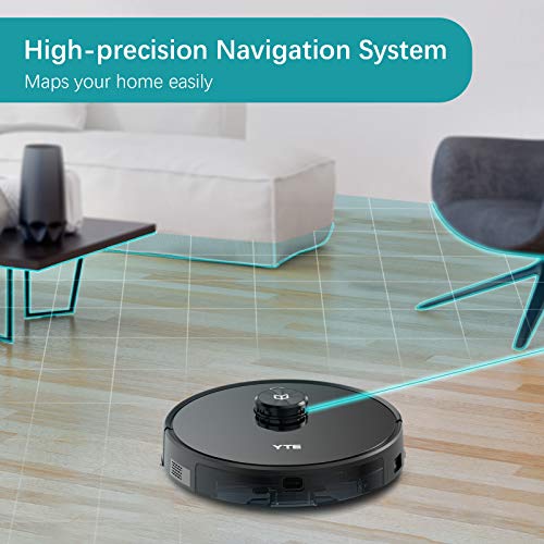 YTE Robot Vacuum with Lidar Mapping Technology, 2700Pa Strong Suction