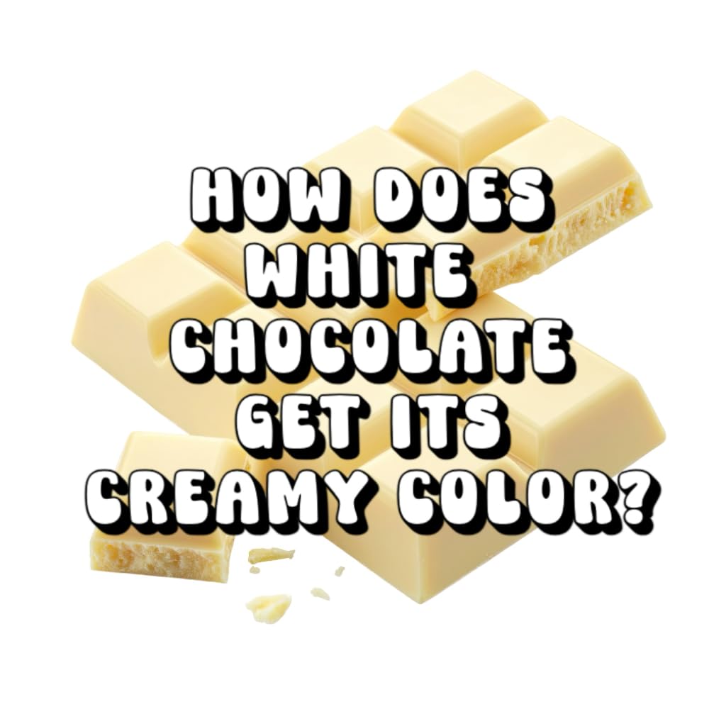 How Does White Chocolate Get Its Creamy Color?