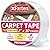 XFasten Double Sided Carpet Tape for Area Rugs, Residue-Free, 2-Inch x 30 Yards; Wood Safe 2 Faced Rug Tape for Carpet to Floor and Rug to Carpet Applications