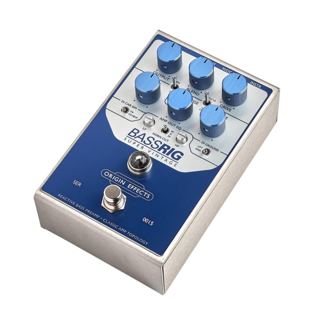 Amazon | ORIGIN EFFECTS/BassRIG Super Vintage ベース プリアンプ