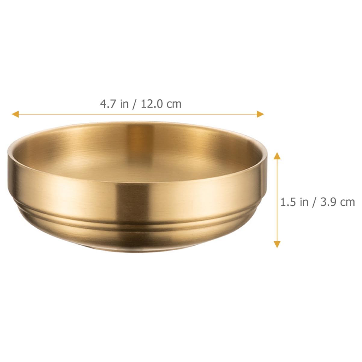 Cabilock Vintage Sauce Dish Style Dip Bowl Appetizer Serving Plate for Home Restaurant Use Multipurpose Seasoning Dish for Sauces Condiments