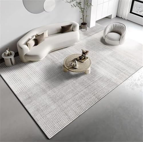 Moquette pas cher gris 80x150cm tapis long rayé - 2
