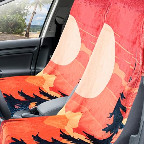 Image of Hahafelt 8 Pack Car Seat Towel Cover with Storage Bag, Classic Combination
