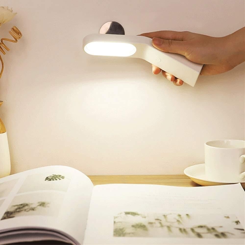Lámpara de Pared, luz de Libro, Luces de Lectura Recargables por USB, protección para los Ojos, lámpara de Pared magnética LED multifunción con atenuación Continua