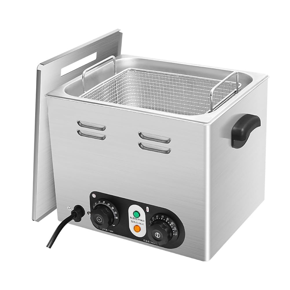 Cuociuova Commerciale, Cuociuova Automatico, Con Cestello In Rete, Controllo Della Temperatura 30-110℃, Funzione Di Temporizzazione, Tubo Di Riscaldamento Ad Anello, Per Uova Sode Sode, Medie E Morbid