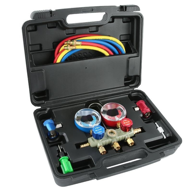 Refrigerant Manifold Gauge Set car Air Conditioning Tools for R1234FY Air Condition Refrigeration European and American Cars