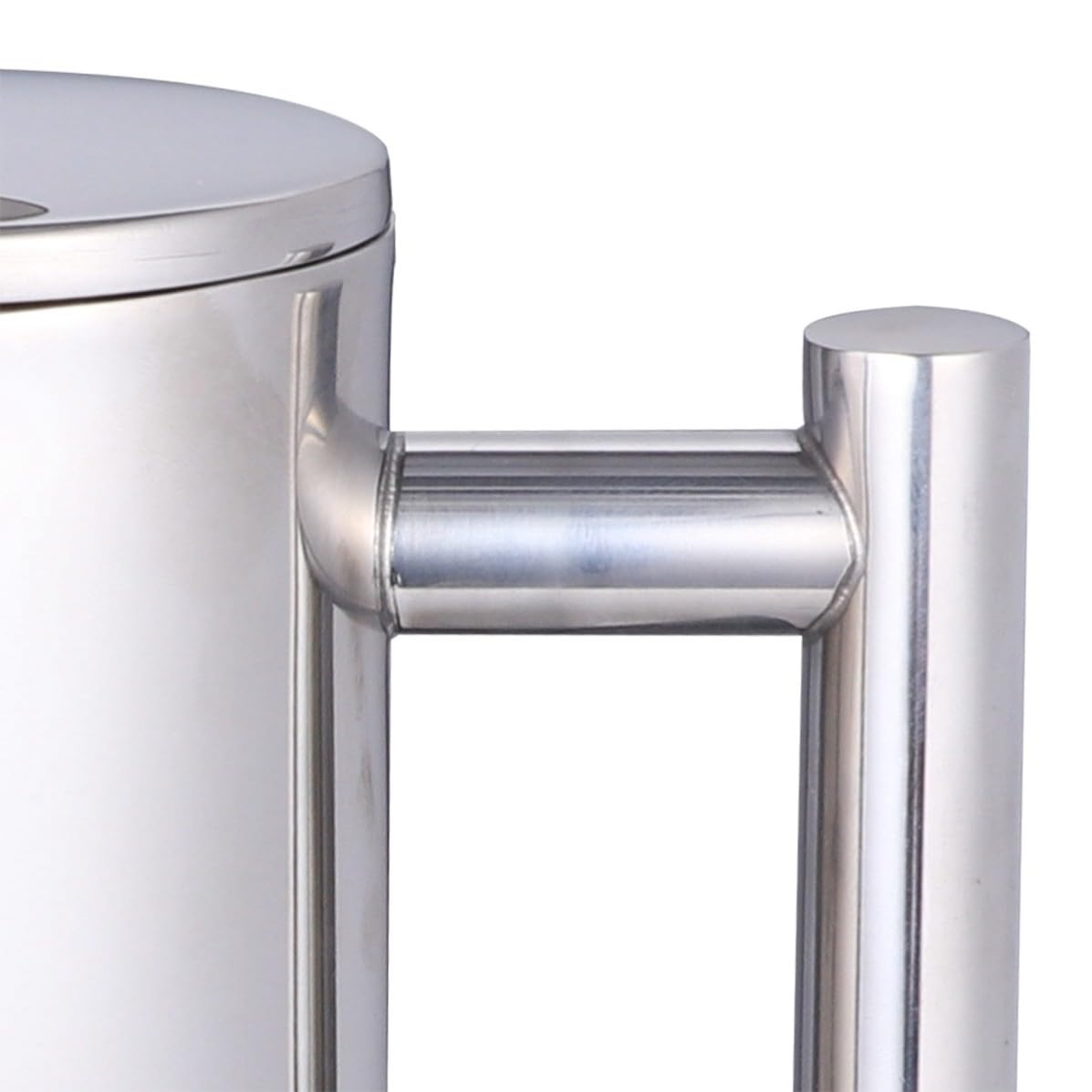 jojofuny Cafetière à Piston Filtre Intégré en Acier Inoxydable Double Paroi Isolante 350ml Design Moderne Portable pour Camping et Voyage