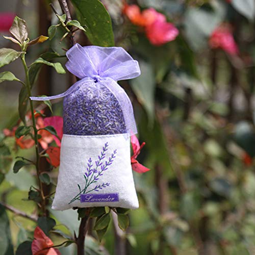 20 bolsas aromáticas de lavanda para pequeños sacos miniatura 2