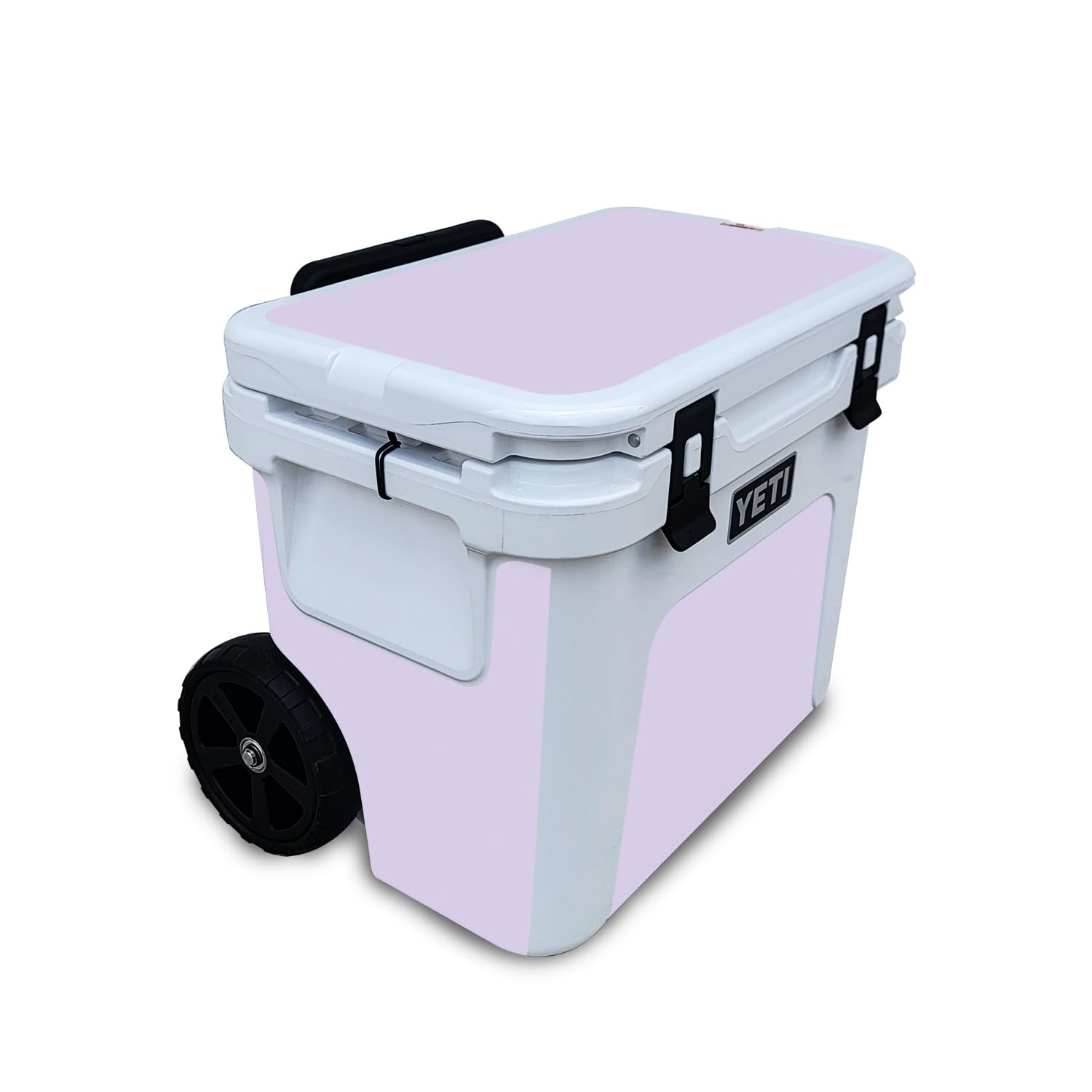 Skin Compatible with Yeti Roadie 32 Wheeled Cooler - Solid Lilac - Premium 3M Vinyl Protective Wrap Decal Cover - Easy to Apply | Crafted in The USA by MightySkins