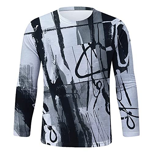 Chejarity Henley, maglietta a maniche lunghe da